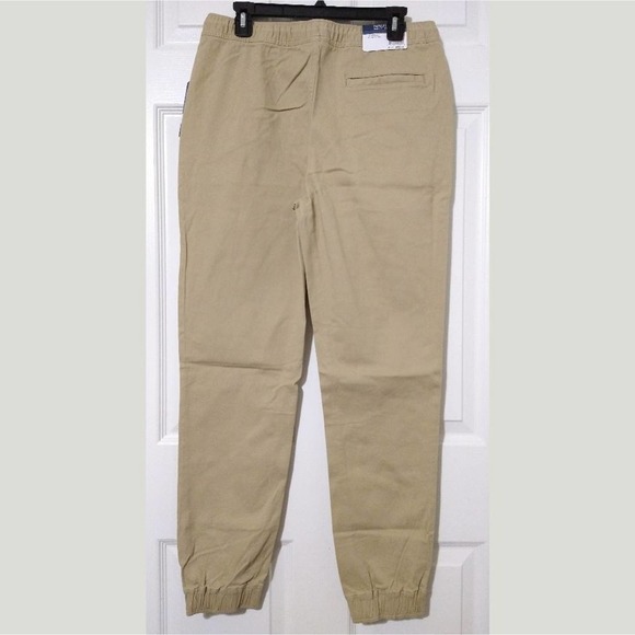 Nautica Boys School Uniform Jogger Khaki Pants Size M 32/34 - Picture 6 of 11